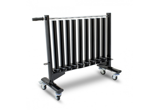 BODYWORX Mobile Vinyl Dumbbell Rack